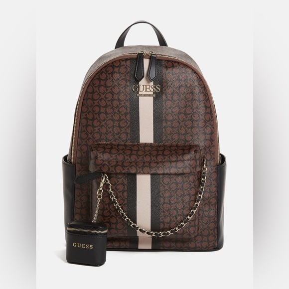 New GUESS Ella Faux-Leather Backpack main image 5